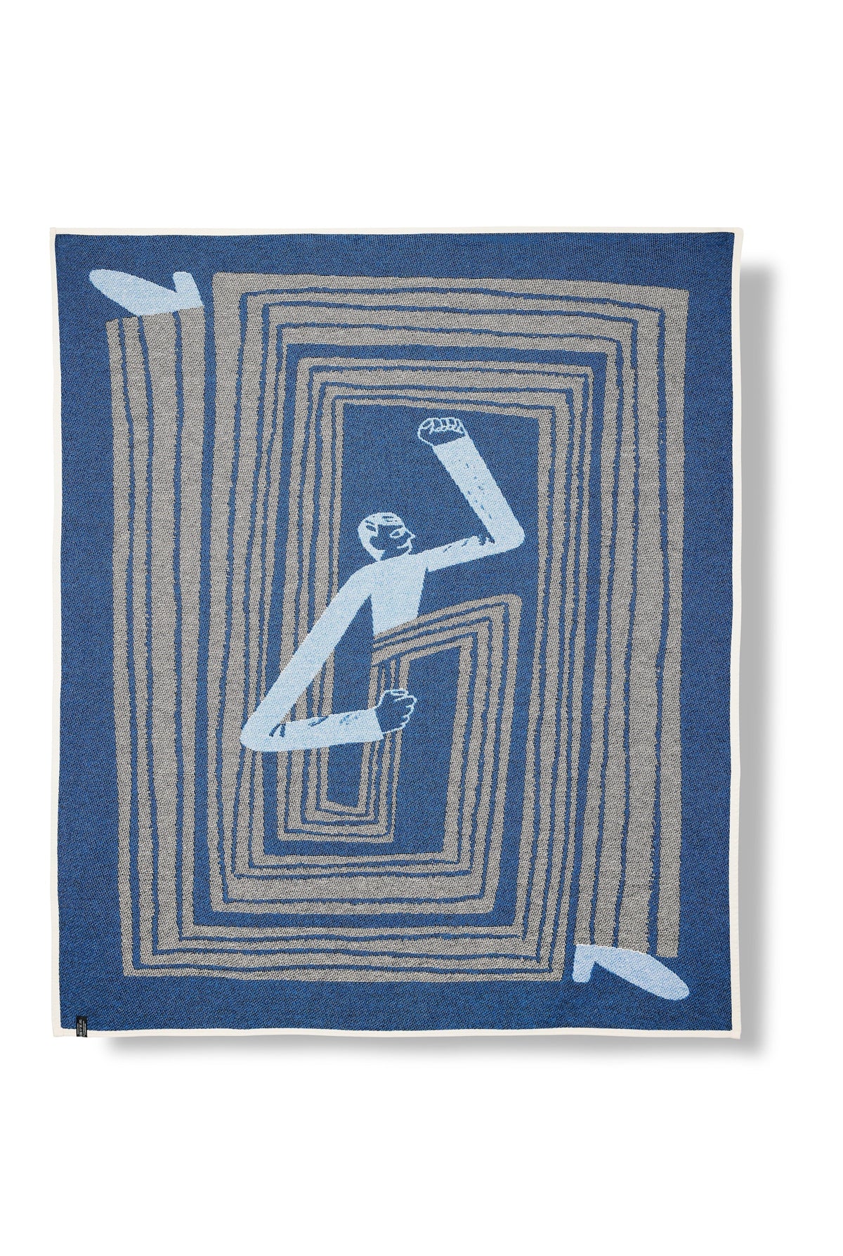 Sui Miei Passi - Cotton Blanket by Mattia Riami