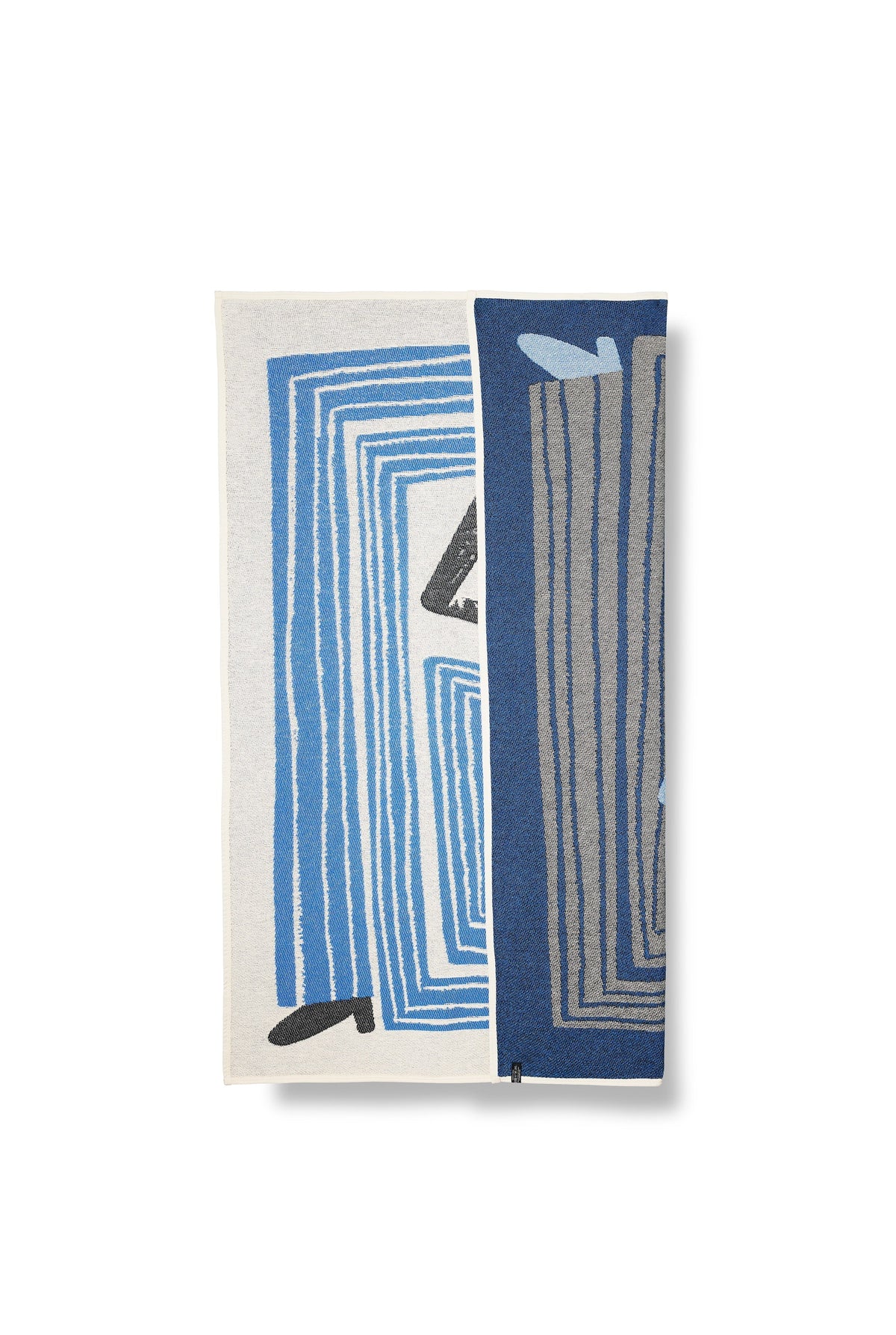 Sui Miei Passi - Cotton Blanket by Mattia Riami